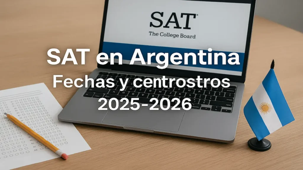 Fechas y centros del SAT en Argentina 2025-2026 Fechas y centros del SAT en Argentina 2025-2026